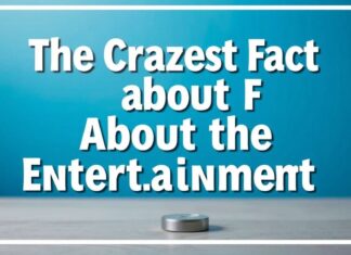 Eğlence Dünyasının En Çılgın Gerçekleri The Craziest Facts About the Entertainment World