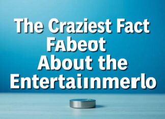 Eğlence Dünyasının En Çılgın Gerçekleri The Craziest Facts About the Entertainment World