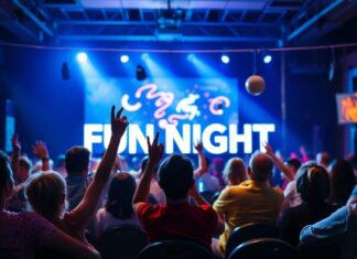 Eğlenceli Gece: Sinema, Müzik ve Oyunlar ile Dolu Bir Gece Fun Night: A Night Filled with Cinema, Music, and Games