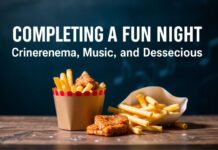 Eğlenceli Geceyi Tamamlama: Sinema, Müzik ve Lezzetli Atıştırmalıklar Completing a Fun Night: Cinema, Music, and Delicious Snacks