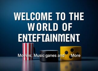 Eğlencenin Dünyasına Hoş Geldiniz: Film, Müzik, Oyun ve Daha Fazlası Welcome to the World of Entertainment: Movies, Music, Games and More