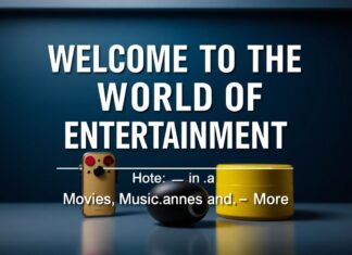 Eğlencenin Dünyasına Hoş Geldiniz: Film, Müzik, Oyun ve Daha Fazlası Welcome to the World of Entertainment: Movies, Music, Games and More