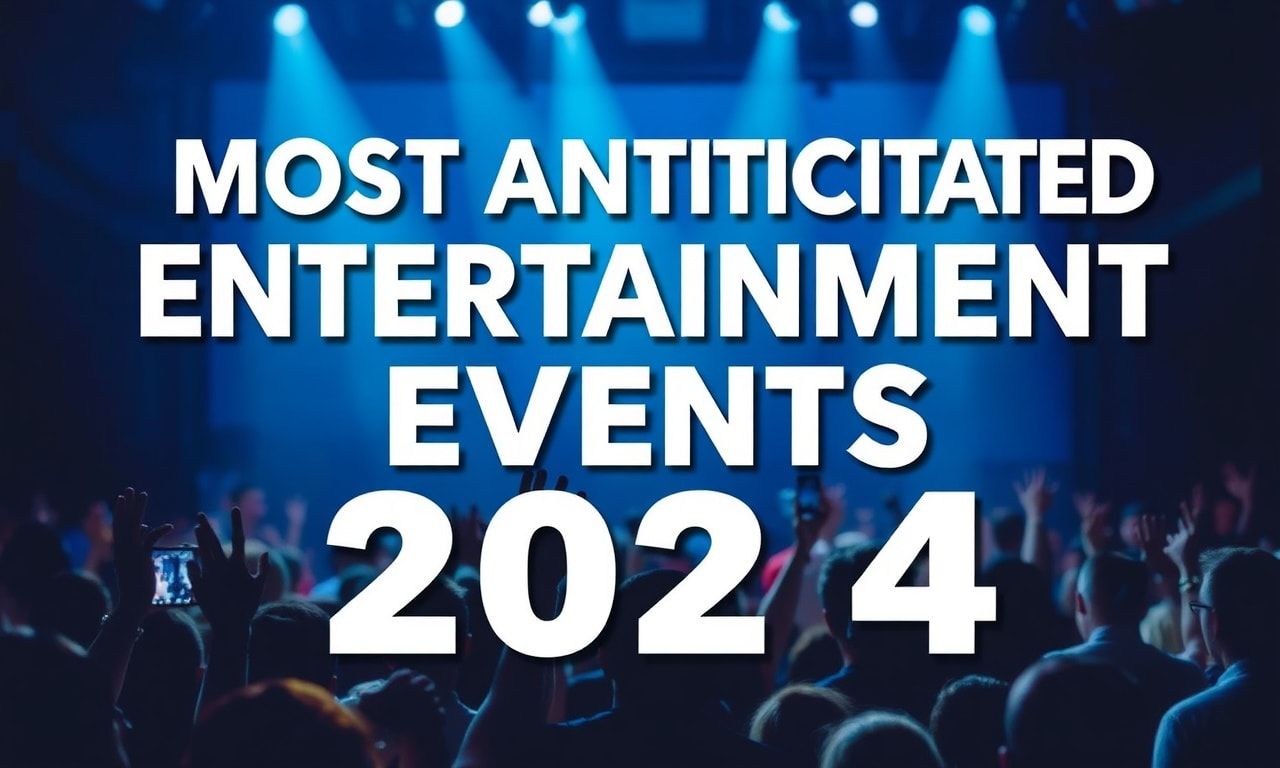 2024'te Beklenen En Çok Heyecan Veren Eğlence Etkinlikleri