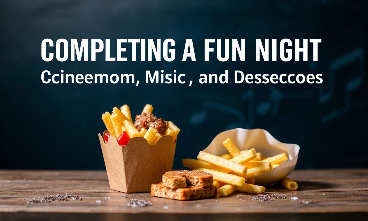 Eğlenceli Geceyi Tamamlama: Sinema, Müzik ve Lezzetli Atıştırmalıklar