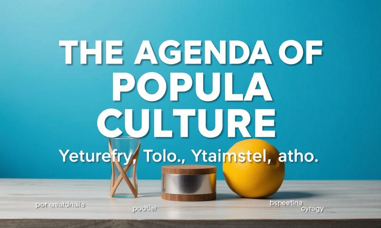 Eğlencenin Dün, Bugün ve Yarın: Popüler Kültürün Gündemi