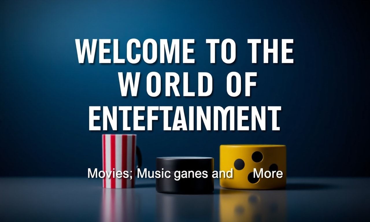 Eğlencenin Dünyasına Hoş Geldiniz: Film, Müzik, Oyun ve Daha Fazlası