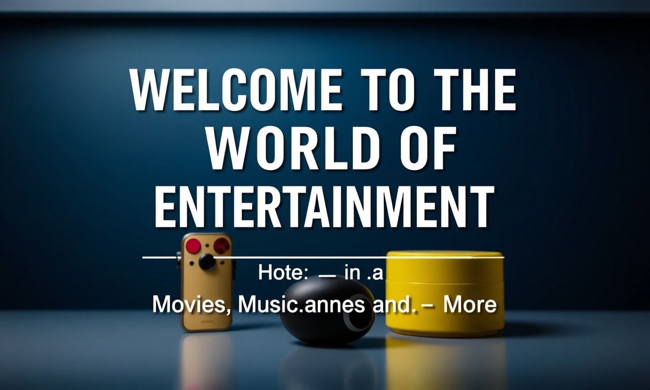 Eğlencenin Dünyasına Hoş Geldiniz: Film, Müzik, Oyun ve Daha Fazlası
