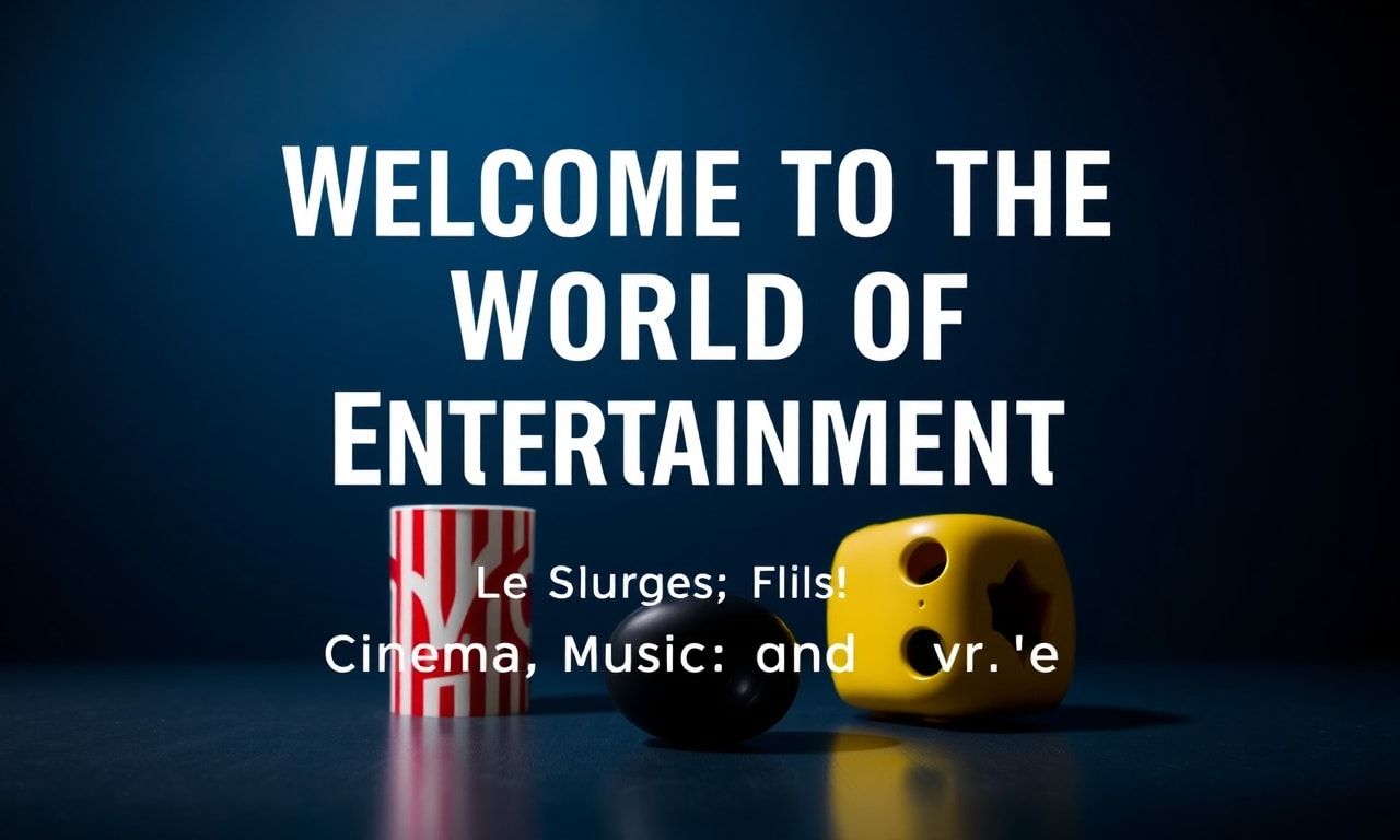 Eğlencenin Dünyasına Hoş Geldiniz: Sinema, Müzik ve Daha Fazlası