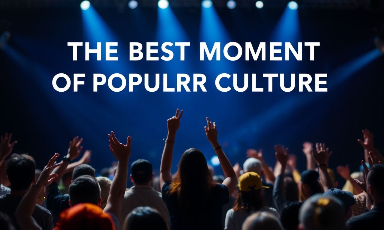 Eğlencenin Dünyasında Popüler Kültürün En İyi Anları