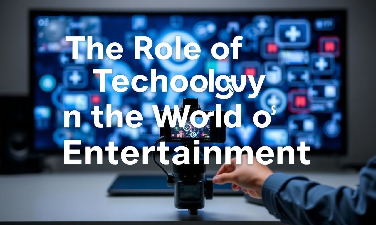 Eğlencenin Dünyasında Teknolojinin Rolü