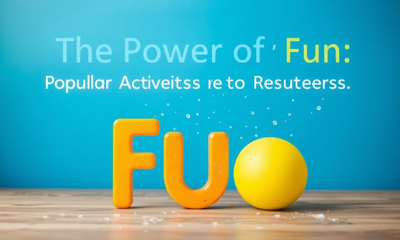 Eğlencenin Gücü: Strese Yanıt Olan Popüler Aktiviteler