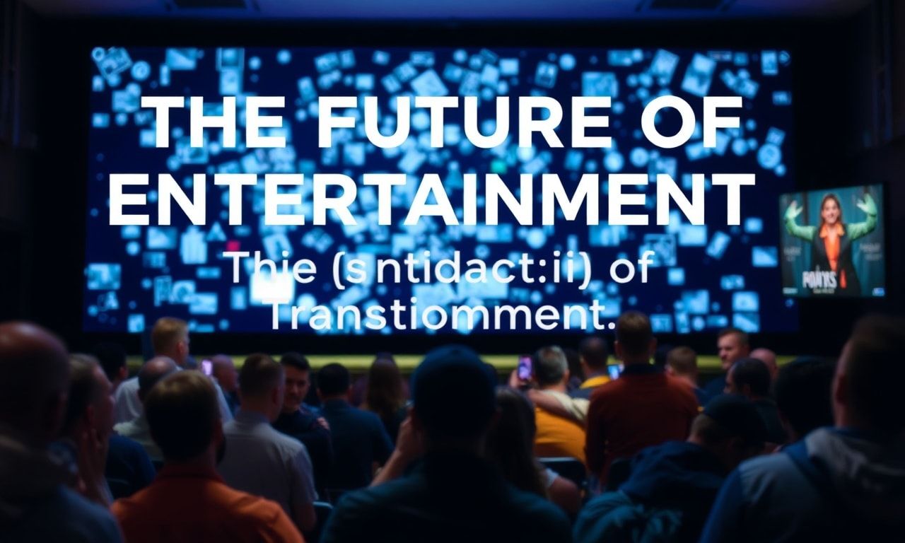 Eğlencenin Geleceği: Dijital Dönüşümün Etkileri